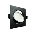 SPOT LED  BIVOLT QUADRADO PRETO -2-